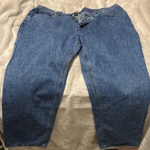 Fashion Nova Relaxed Fit Blue Jeans